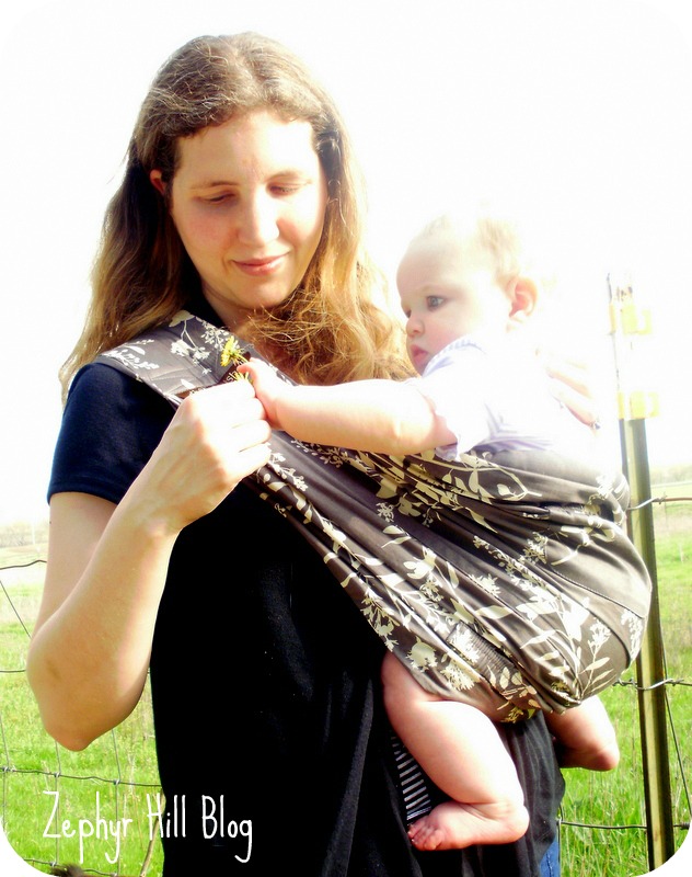 peanut shell baby carrier