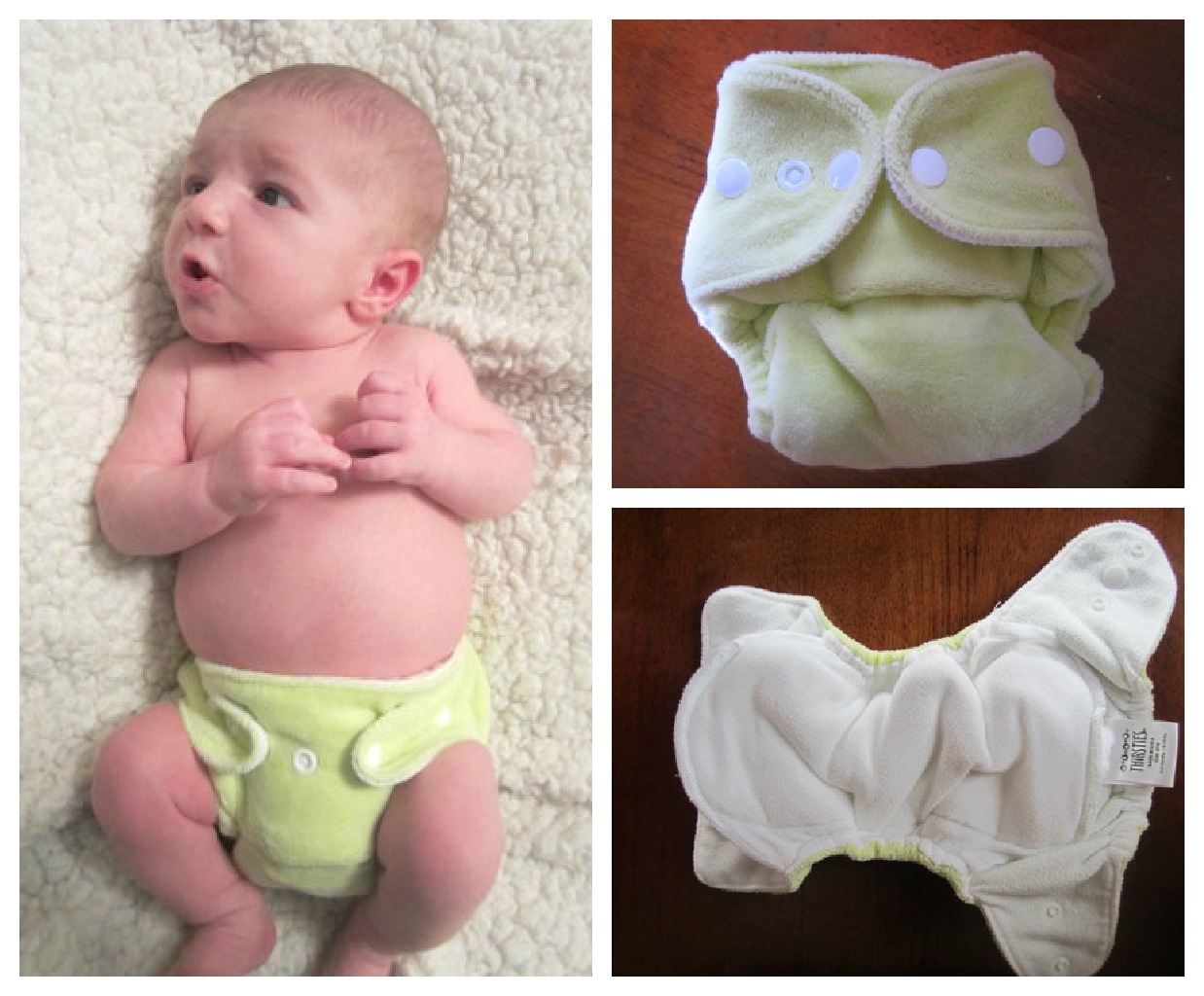 thirsties newborn cloth diapers