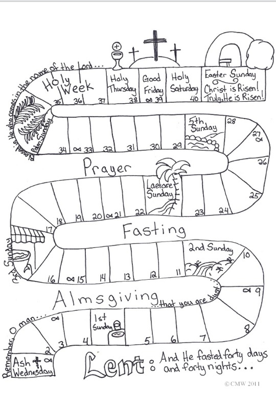 coloring pages for lent - photo #11