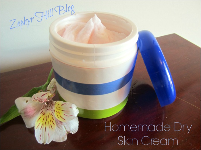 Homemade Dry Skin Cream With 3 Ings