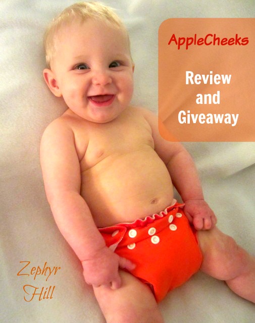 AppleCheeks Baby Washable Reusable Nappy Cover and Insert Size 1 & 2 