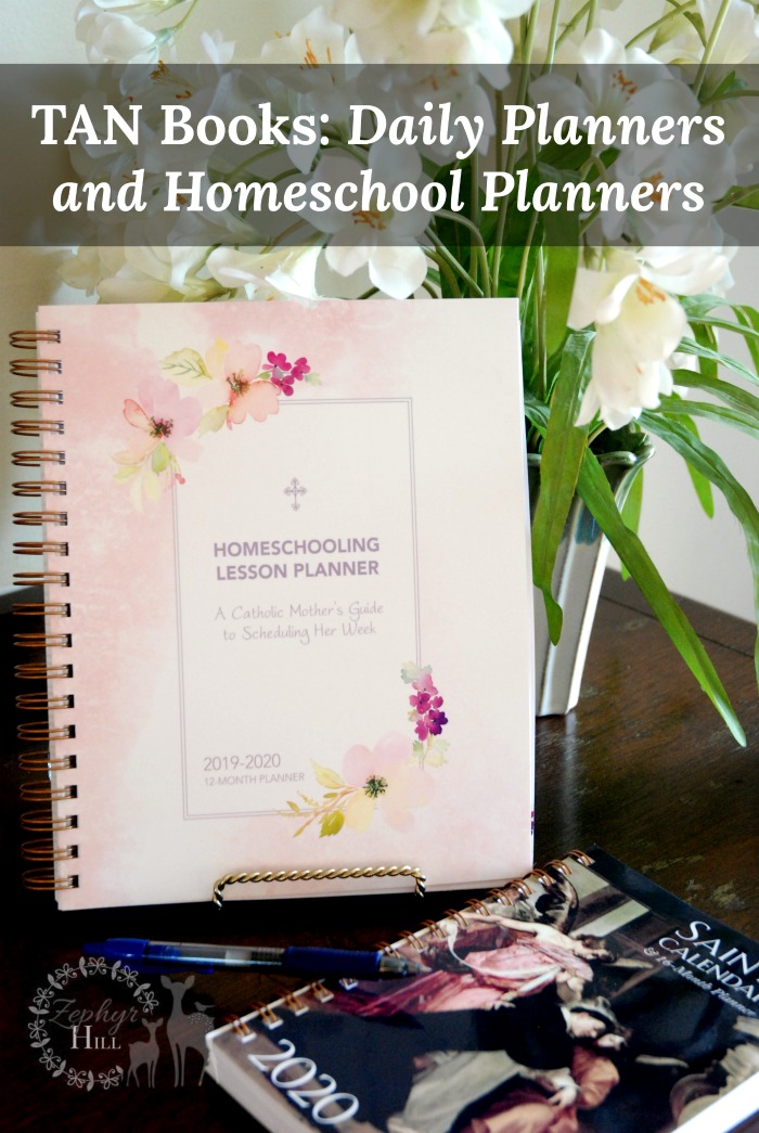 TAN Books: Daily Planner and Homeschool Planner