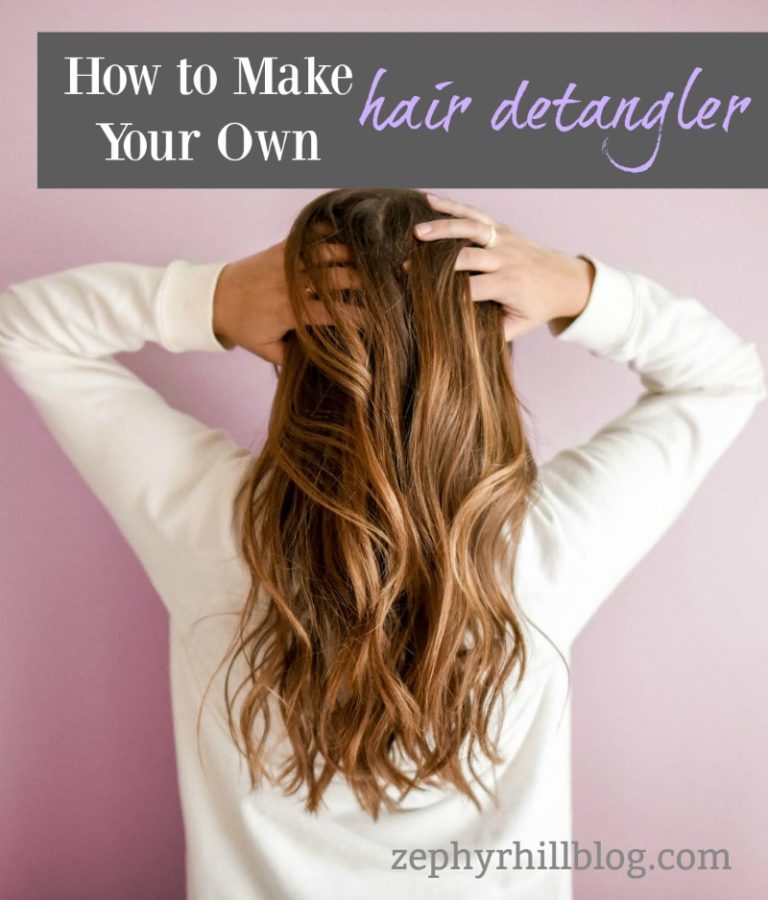 Make Your Own Hair Detangler and Save Money