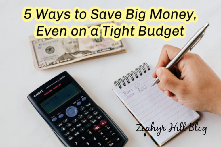 5 of the Biggest Ways to Save Money and Cut Costs