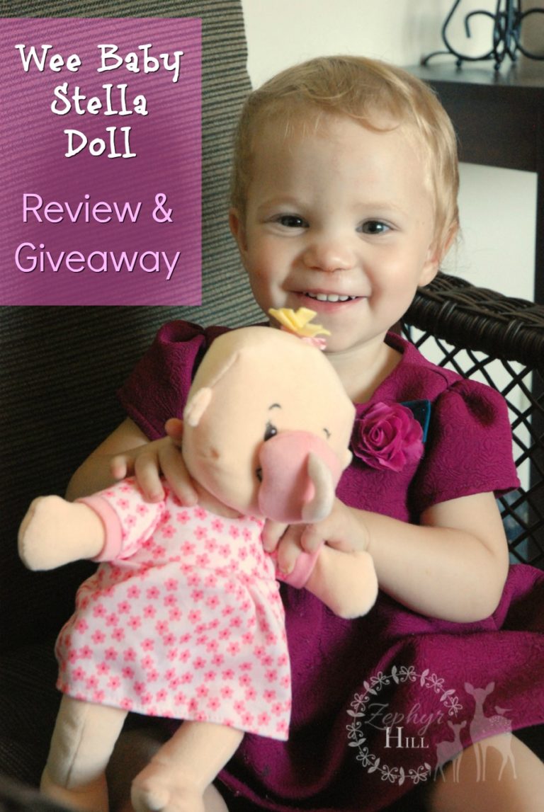 Wee Baby Stella Doll: Review and Giveaway
